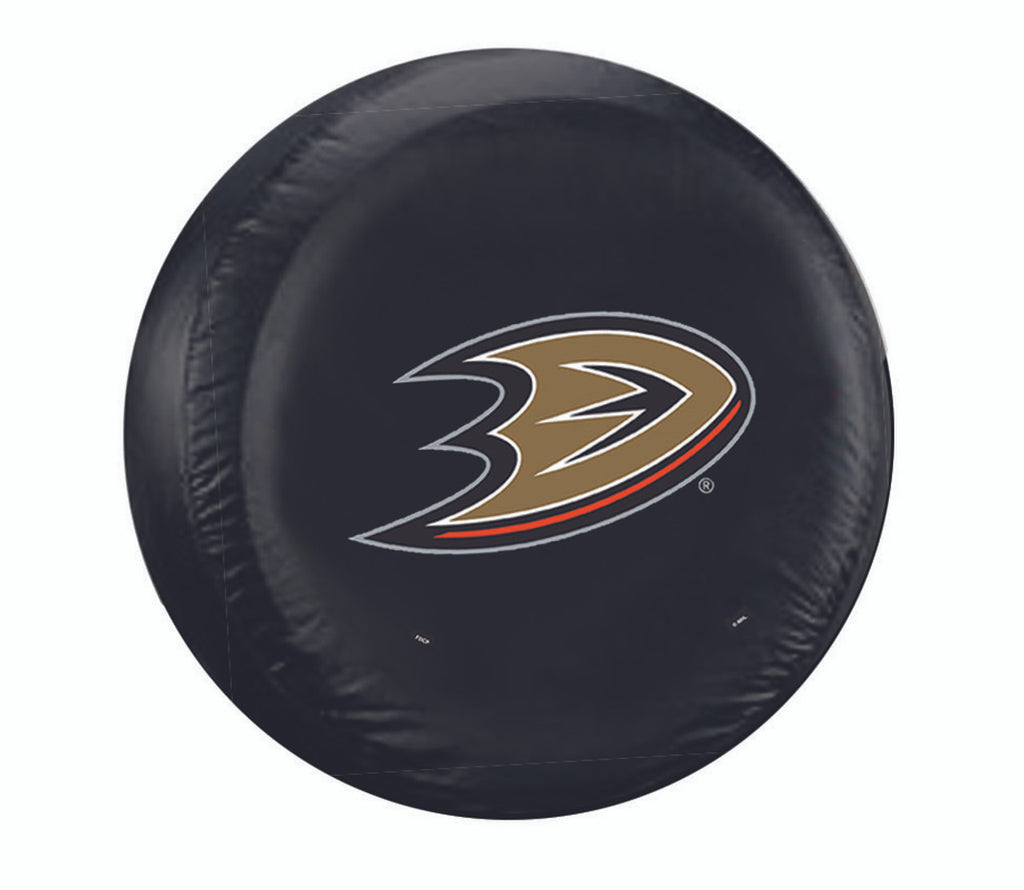 Anaheim Ducks Tire Cover Large Size Black CO - Fremont Die