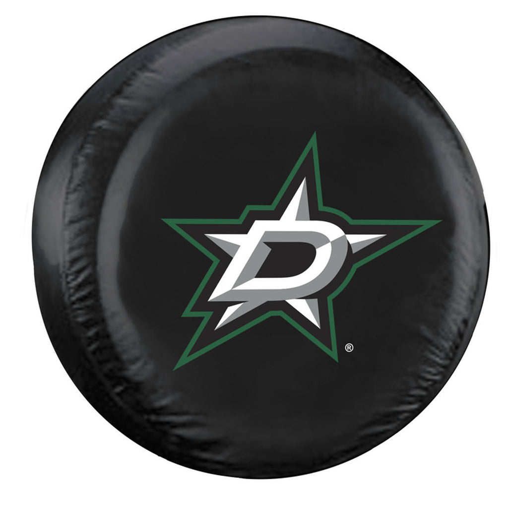 Dallas Stars Tire Cover Large Size Black CO - Fremont Die