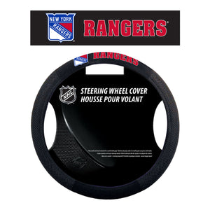 New York Rangers Steering Wheel Cover Mesh Style CO - Fremont Die