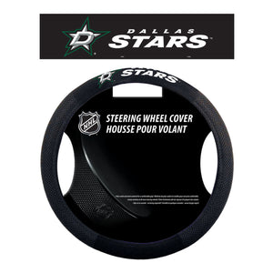 Dallas Stars Steering Wheel Cover Mesh Style CO - Fremont Die