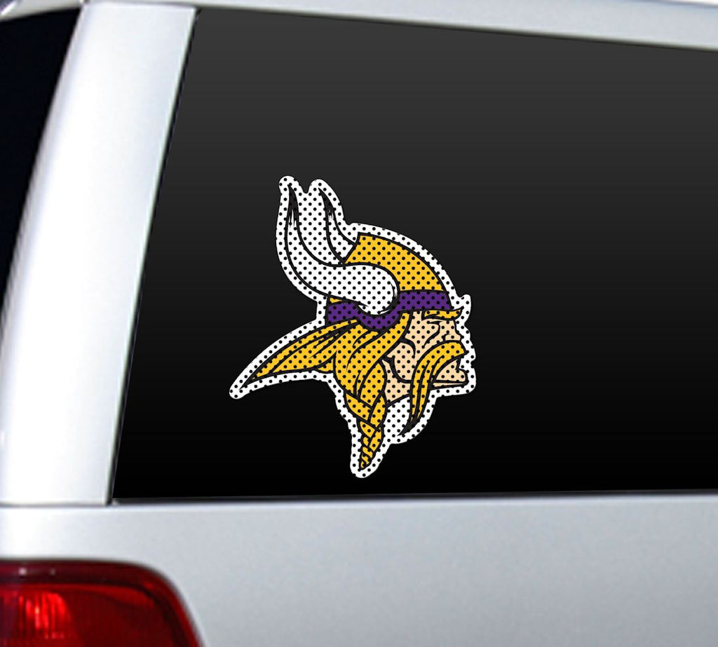 Minnesota Vikings Window Film 12 Inch Die Cut CO - Fremont Die