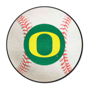 Fanmats - University of Oregon Baseball Mat 27'' diameter