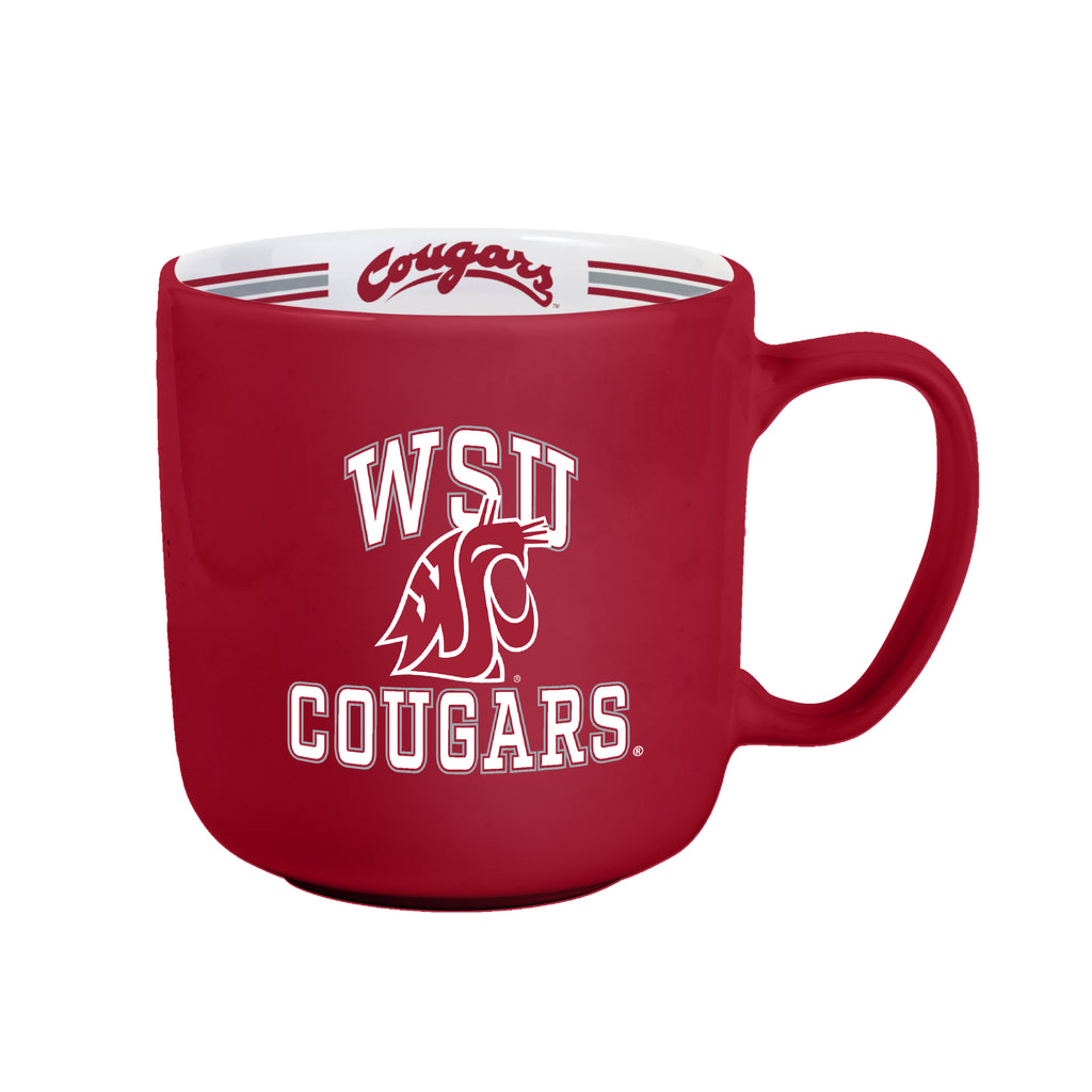 Washington State Cougars Coffee Mug 15oz Stripe Design - Logo Brands