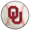 Fanmats - University of Oklahoma Baseball Mat 27'' diameter