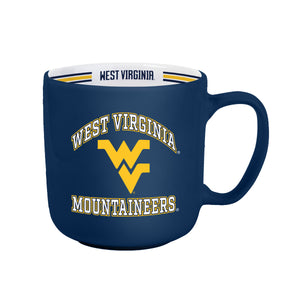 West Virginia Mountaineers Coffee Mug 15oz Stripe Design - Logo Brands