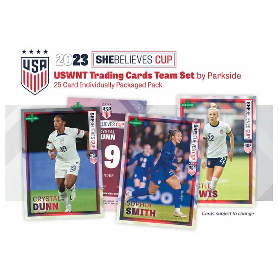 Parkside Collectibles Inc -  Uswnt - 2023 Parkside Us Women's National Team Soccer Shebelieves Cup Team Set Display (6Ct)