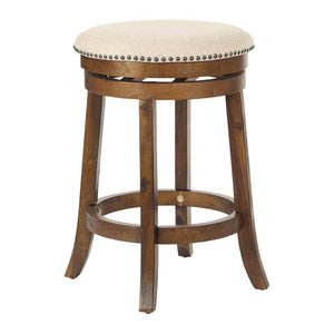 Round Backless Swivel Stool 30'' - OSP Home Furnishings