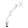 Single Monitor Arm with Dual USB 3.0 Port in White Finish, A2MAS1730-WH - Office Star Products