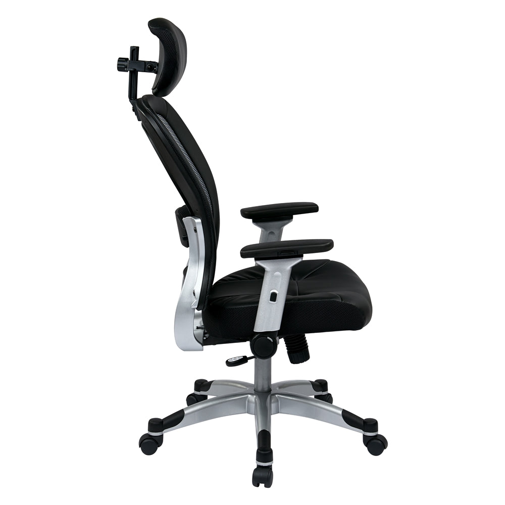 Professional Light Air Grid® Back Chair with Headrest - Office Star Products