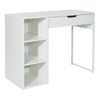 Ravel 40''W Desk in White Finish, RV938-WH - OSP Home Furnishings