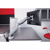 Single Monitor Arm with Dual USB 3.0 Port in Silver Finish, A2MAS1730-SV - Office Star Products
