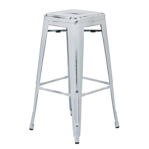 Bristow 30'' Antique Metal Barstool - OSP Home Furnishings