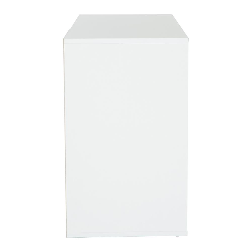 Ravel 40''W Desk in White Finish, RV938-WH - OSP Home Furnishings