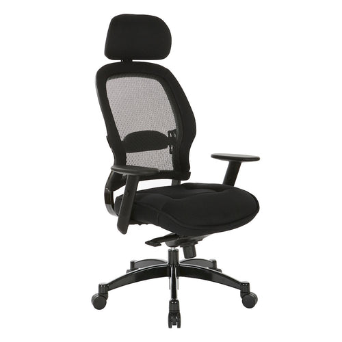 Professional Deluxe Black Breathable Mesh Back Chair - Office Star Products