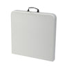 4' Height Adjustable Fold in Half Resin Multi Purpose Table - Office Star Products