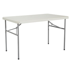 4’ Resin Multi Purpose Folding Table - Office Star Products