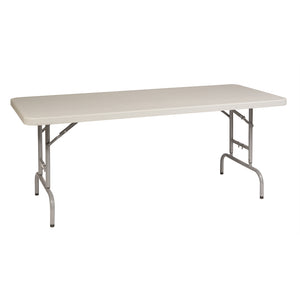 6' Height Adjustable Resin Multi Purpose Table - Office Star Products