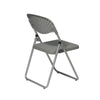 Folding Chair with Plastic Seat and Back - Office Star Products