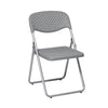 Folding Chair with Plastic Seat and Back - Office Star Products