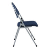 Folding Chair with Plastic Fan Back - Office Star Products