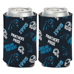 Carolina Panthers Can Cooler Scatterprint Design - WinCraft
