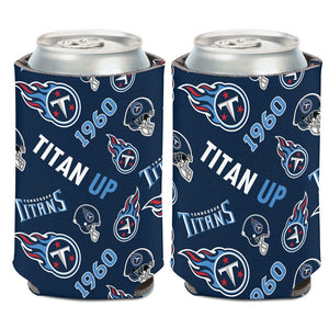 Tennessee Titans Can Cooler Scatterprint Design - WinCraft