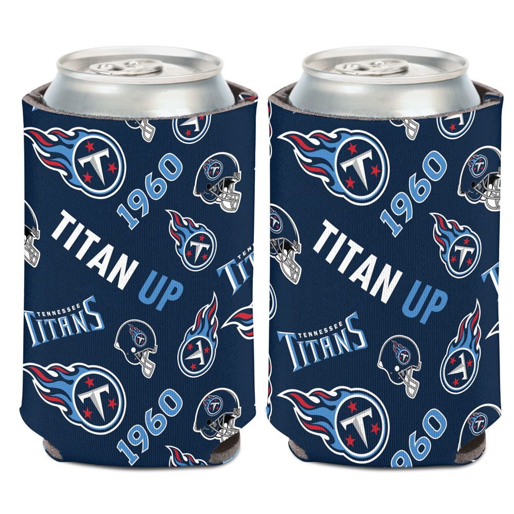 Tennessee Titans Can Cooler Scatterprint Design - WinCraft