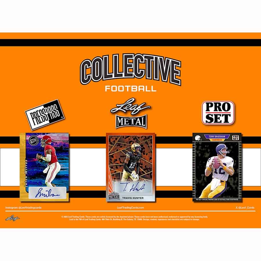 Leaf Trading Cards -  Collective - 2024 Leaf Collective Football Jumbo Pre-Order