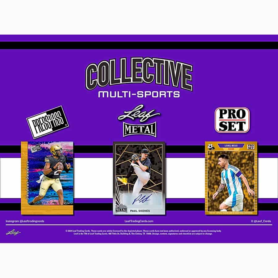 Leaf Trading Cards -  Collective - 2024 Leaf Collective Multi-Sport Hobby