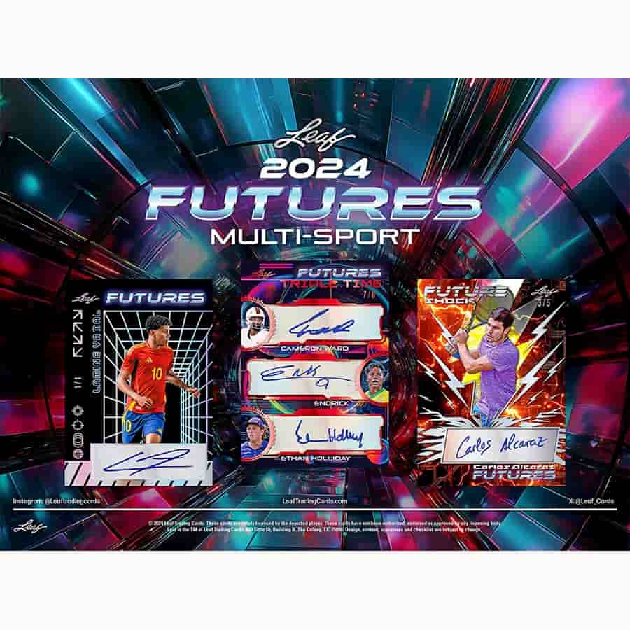 Leaf Trading Cards -  Futures - 2024 Leaf Futures Multi-Sport Blaster