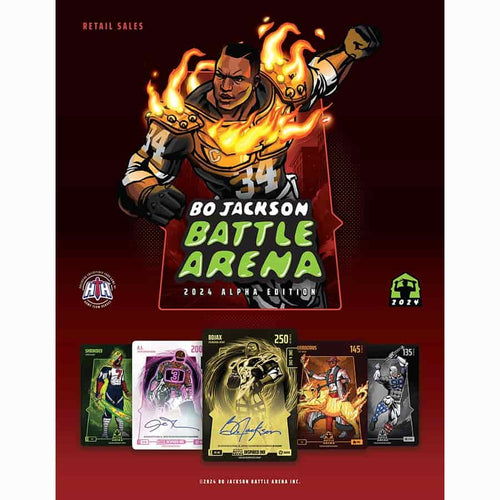 Bo Jackson Battle Arena, Inc. -  Alpha Edition - 2024 Bo Jackson Battle Arena Alpha Edition Jumbo Hobby Box