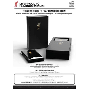 Futera Limited -  World Football - 25-26 Futera World Football (Soccer) Platinum Club Liverpool