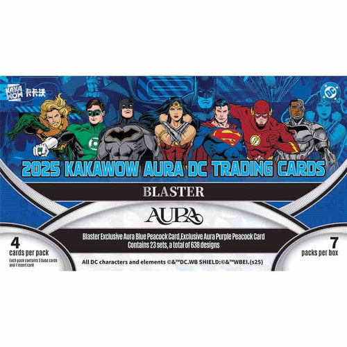Kakawow -  Aura - 2025 Kakawow Aura Dc Blaster Edition Trading Cards