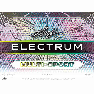 Leaf Trading Cards -  Electrum - 2025 Leaf Electrum Multi-Sport Hobby