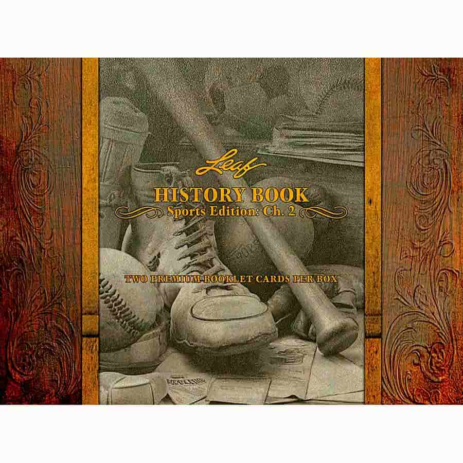 Leaf Trading Cards -  History Book - 2025 Leaf History Book Sports Edition Chapter 2 Hobby