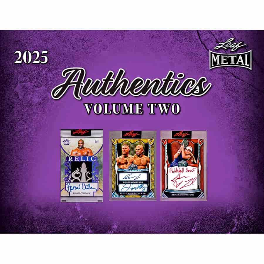 Leaf Trading Cards -  Metal - 2025 Leaf Metal Authentics Volume 2 Hobby