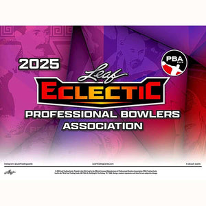 Leaf Trading Cards -  Eclectic - 2025 Leaf Eclectic Professional Bowler Association Hobby