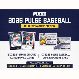 Pulse Trading Cards -  Dual Signature - 2025 Pulse Baseball Dual Signature Edition Hobby