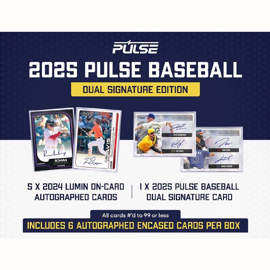 Pulse Trading Cards -  Dual Signature - 2025 Pulse Baseball Dual Signature Edition Hobby