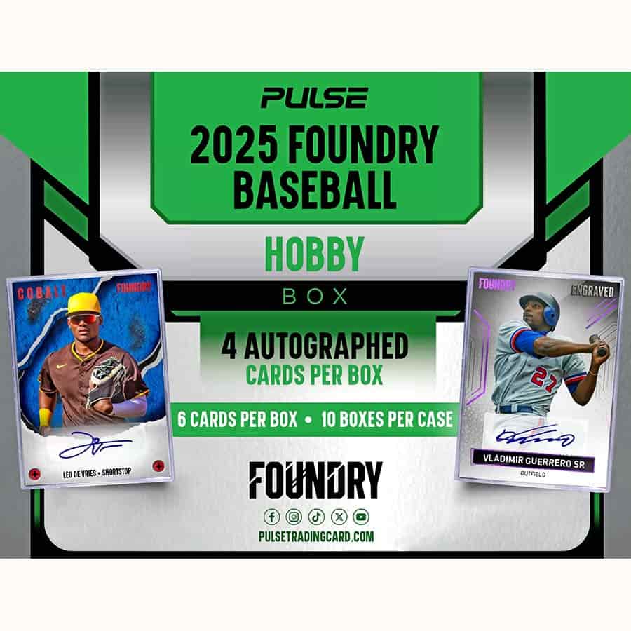 Pulse Trading Cards -  Foundry - 2025 Pulse Foundry Baseball Hobby