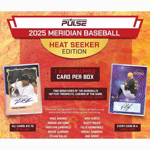 Pulse Trading Cards -  Heat Seeker - 2025 Pulse Meridian Baseball Heat Seeker Edition