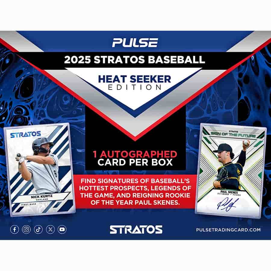 Pulse Trading Cards -  Heat Seeker - 2025 Pulse Stratos Baseball Heat Seeker Edition