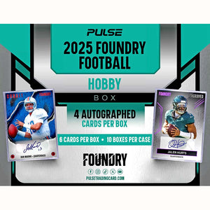Pulse Trading Cards -  Foundry - 2025 Pulse Foundry Football Hobby