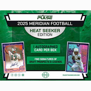 Pulse Trading Cards -  Heat Seeker - 2025 Pulse Meridian Football Heat Seeker Edition