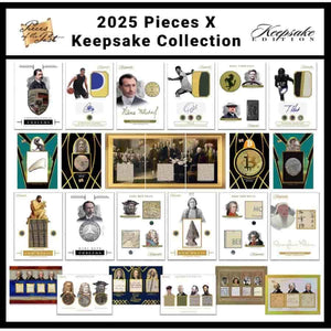 Super Products Inc -  Pieces X - 2025 Super Break Pieces X Keepsake Collection Hobby