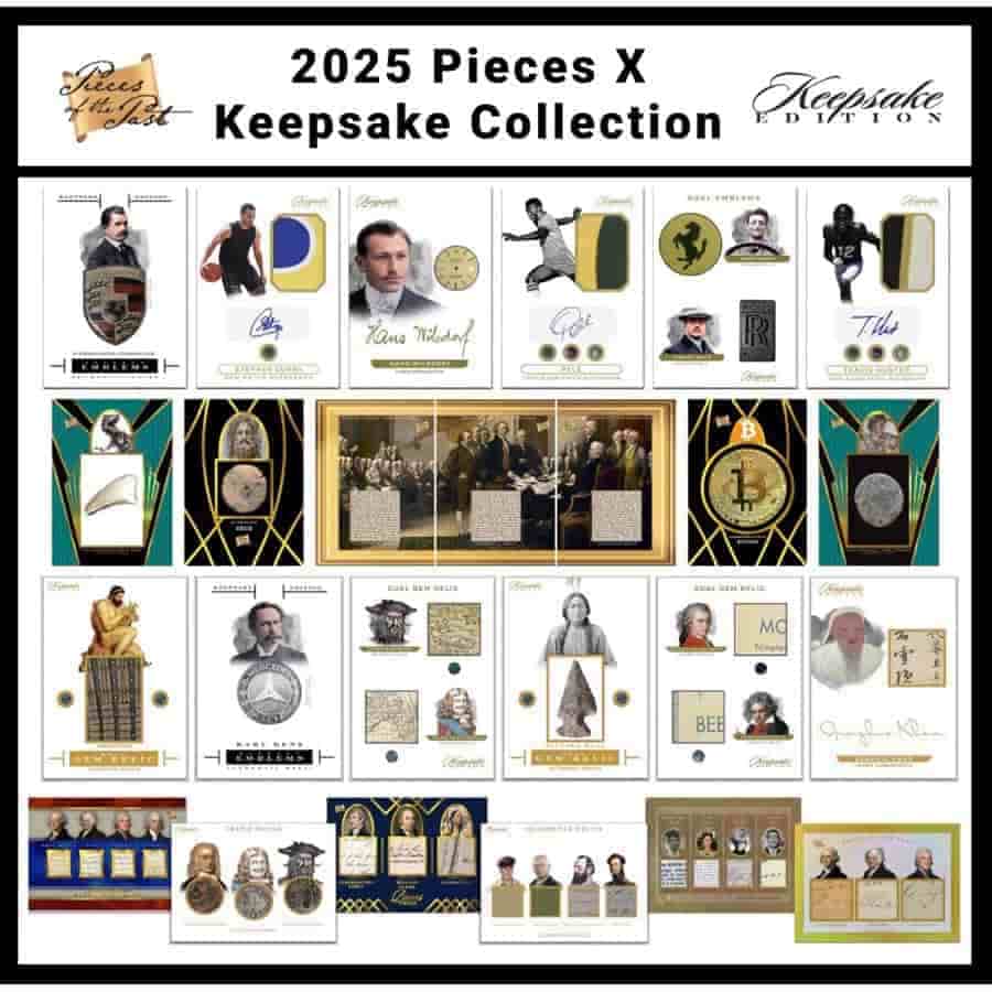 Super Products Inc -  Pieces X - 2025 Super Break Pieces X Keepsake Collection Hobby