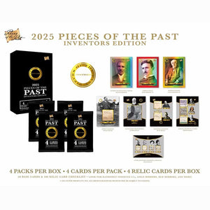 Super Products Inc -  Pieces Of The Past - 2025 Super Break Pieces Of The Past Inventors Edition Hobby