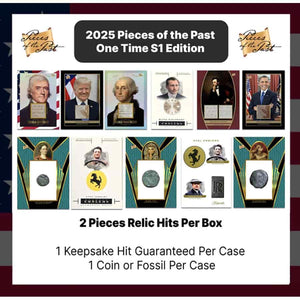 Super Products Inc -  Pieces Of The Past - 2025 Super Break Pieces Of The Past One Time Series 1 Hobby