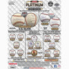 Tri-Star Productions Inc -  Platinum - 2025 Tristar Hidden Treasures Autographed Baseballs Platinum Edition