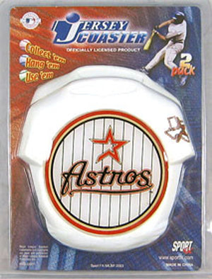 Houston Astros Coaster Set Jersey Style CO - Sportfx International